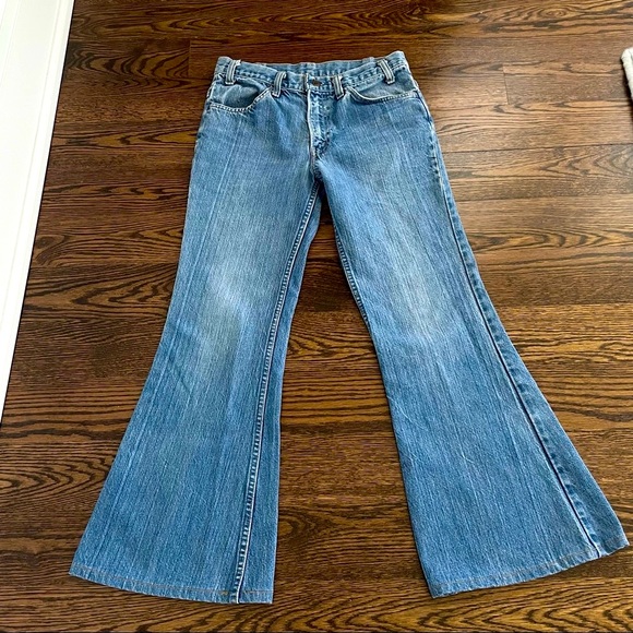 Vintage Levi’s 684 Flares Bell Bottoms Size 29 - Picture 1 of 9